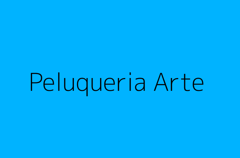 Peluqueria Arte